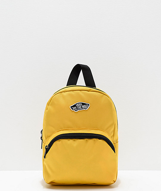 vans yellow backpack