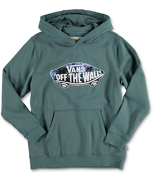 North The Vans Para Niños Sudadera Capucha Con Atlantic Wall Off qLUGzpSVM