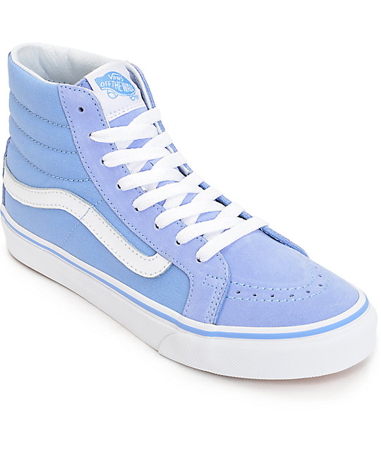 vans high blue