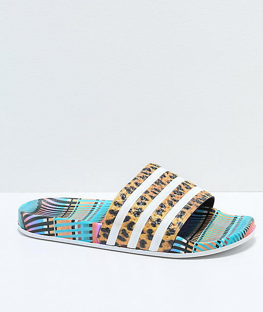 SandalsZumiez Adidas Leo Stripe Slide Adilette 6gyYbf7