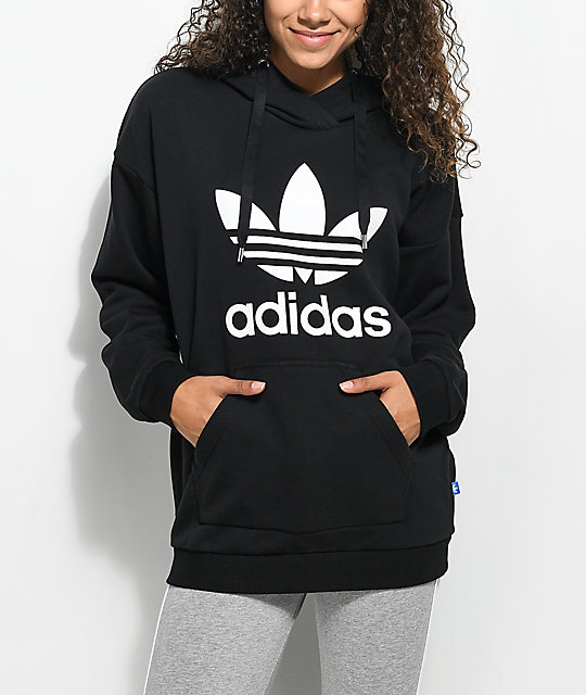 adidas Black Trefoil Hoodie adidas Black Trefoil Hoodie