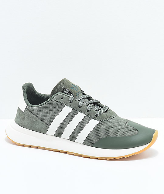 Zapatos Blancos Adidas Flashback Verdes Y rdBxCoe