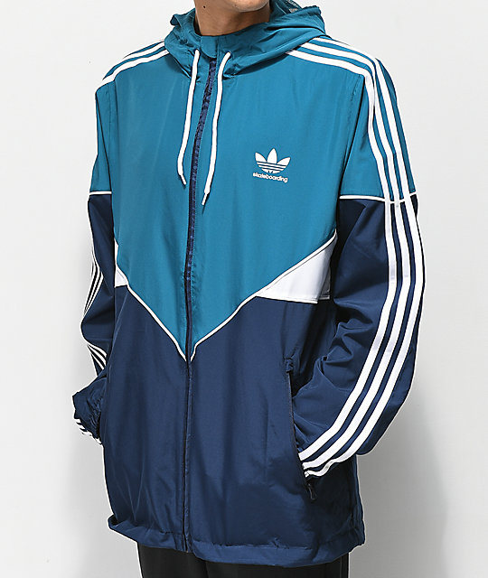 Chaqueta Cortavientos Premiere Premiere Adidas Azul Adidas srdCBohxtQ