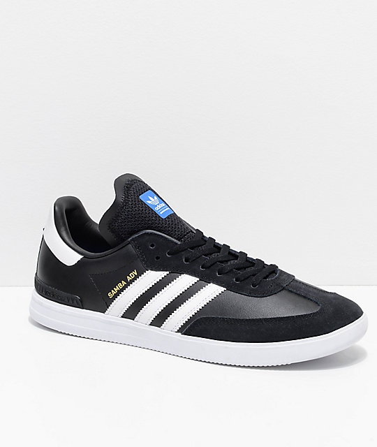 adidas Samba ADV Black & White Shoes adidas Samba ADV Black & White Shoes
