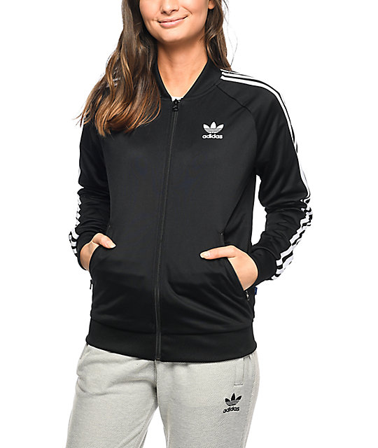 Deportiva Adidas Negro Supergirl En Chaqueta QsBtdxhrCo