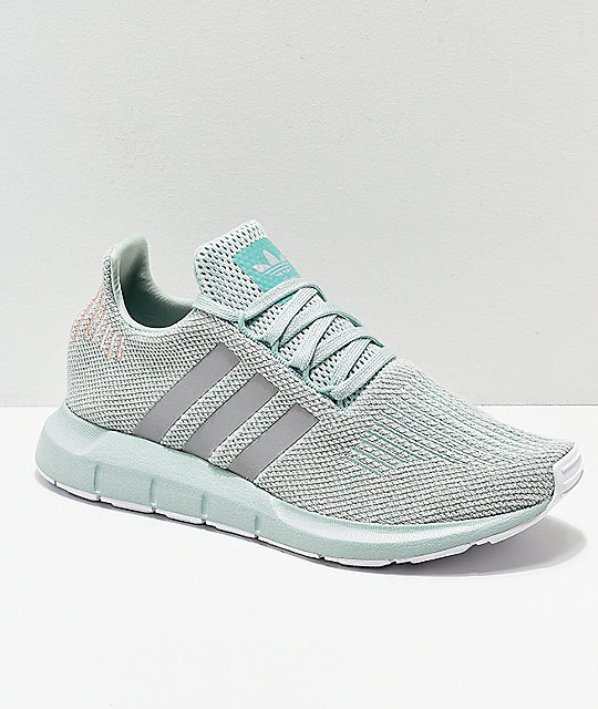 adidas Swift Vapor Green & Rose Gold Shoes adidas Swift Vapor Green & Rose Gold Shoes