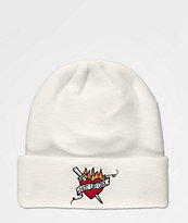 A-Lab Cameron Dagger Heart gorro blanco