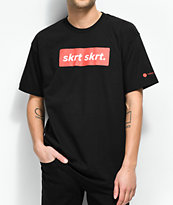 Artist Collective Skrt Box Logo Black T-Shirt