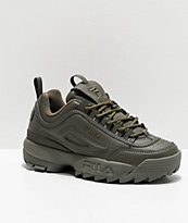 FILA Disruptor II All Green Shoes