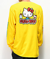 Girl x Hello Kitty 45th Anniversary Yellow Long Sleeve T-Shirt