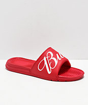 HUF x Budweiser Red Slide Sandals