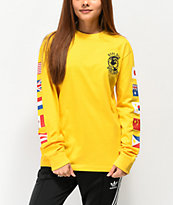 Hypland Worldwide Yellow Long Sleeve T-Shirt