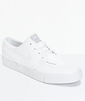 nike stefan janoski white leather