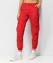 Ninth Hall Talia Red Parachute Pants