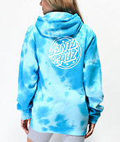 Odd Future x Santa Cruz Blue Tie-Dye Hoodie