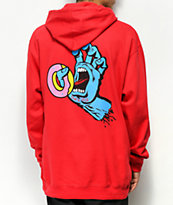 Odd Future x Santa Cruz Screaming Donut Red Hoodie