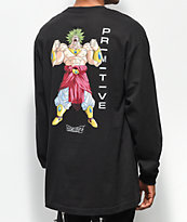 Primitive x Dragon Ball Z Broly Black Long Sleeve T-Shirt