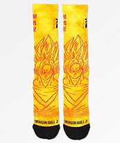 Primitive x Dragon Ball Z Goku Saiyan Orange Crew Socks