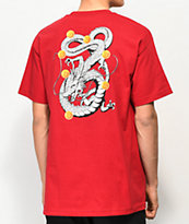 Primitive x Dragon Ball Z Shenron Nuevo Cardinal Red T-Shirt
