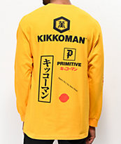 Primitive x Kikkoman Season Gold Long Sleeve T-Shirt