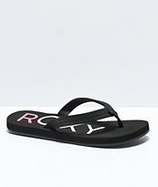 Roxy Vista Black Sandals