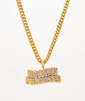 Saint Midas x Broken Promises Iced Wave Gold Cuban Chain