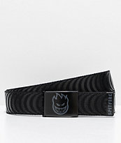 Spitfire Bighead Classic Black & Grey Web Belt