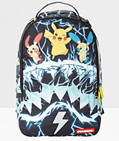 Sprayground x Pokemon Pikachu Neon Shark Backpack | Zumiez