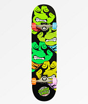 TMNT x Santa Cruz 8.0" Skateboard Complete