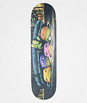 TMNT x Santa Cruz Poster Everslick 8.25" Skateboard Deck