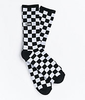 Vans Sk8-Hi Black & White Skate Shoes | Zumiez