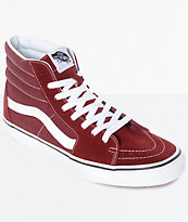 vans sneaker sk8-hi madder brown vans sneaker sk8-hi madder brown