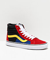 Vans Sk8-Hi OTW Rally Reissue Chili Red, Black & White Skate Shoes