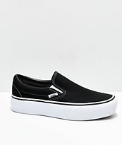Vans Old Skool Black & White Checkered Platform Skate Shoes | Zumiez