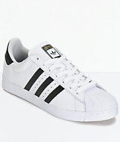 Superstar Vulc ADV Shoes Black Suede, White, White In Stock at The 