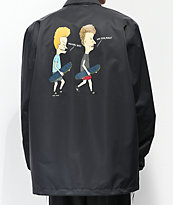 adidas x Beavis & Butthead Black Coaches Jacket